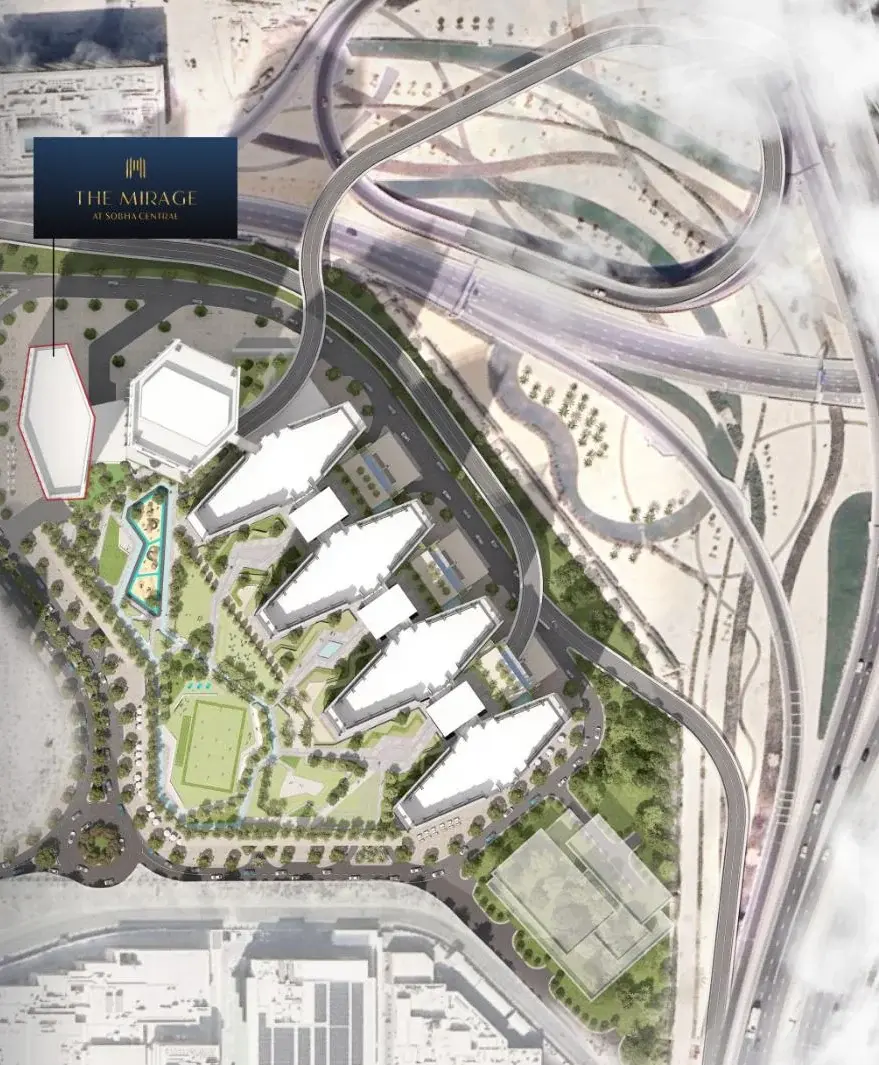 The Mirage at Sobha Central, High-Rise Apartments in Sheikh Zayed Road · Dubai — photo 3