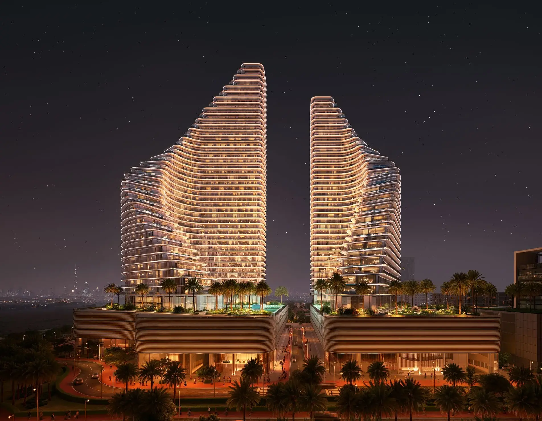 Binghatti Flare, Sculptural Residences in Jumeirah Village Triangle · Dubai — photo 1
